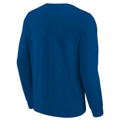 Dallas Mavericks Hardwood Classics Big & Tall Crewneck Sweatshirt Heather Blue