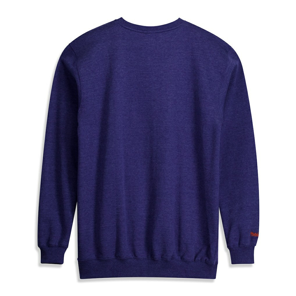 New York Knicks Hardwood Classics Big & Tall Crewneck Sweatshirt Heather Blue