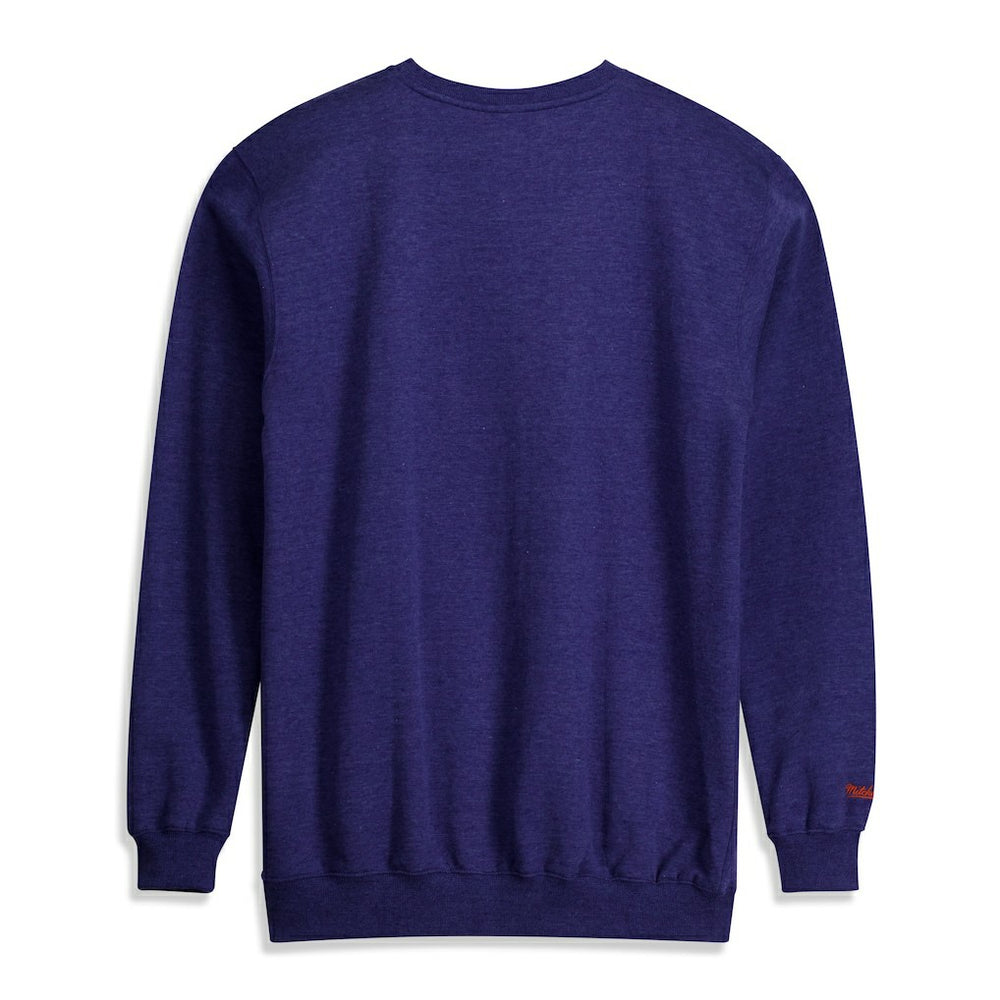 New York Knicks Hardwood Classics Big & Tall Crewneck Sweatshirt Heather Blue