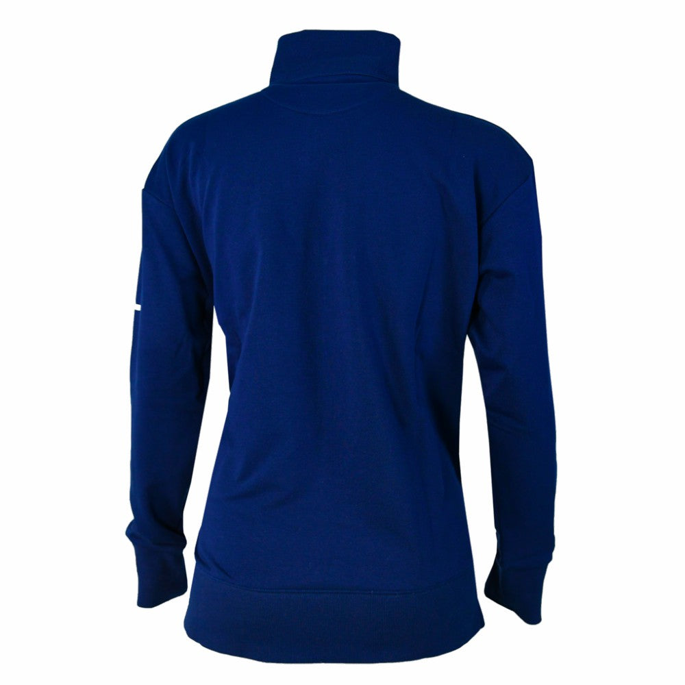 Detroit Tigers Columbia Women's Birchwood Hills Quarter-Zip Pullover - Navy Pullover