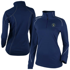 Milwaukee Brewers Columbia Women's Shotgun 2.0 Quarter-Zip Pullover - Navy Pullover