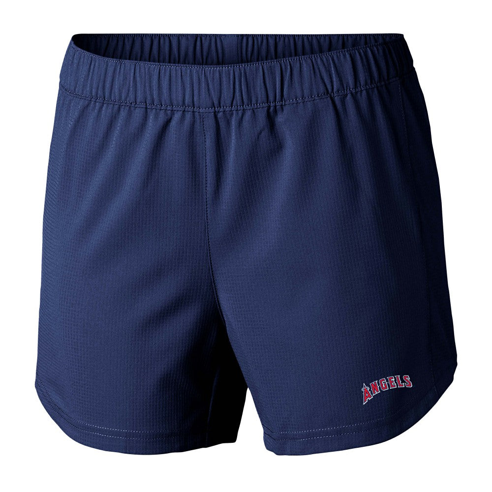 Los Angeles Angels Columbia Women's Tamiami Pull-On Shorts - Navy Shorts
