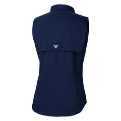 Minnesota Twins Columbia Women's Tamiami Sleeveless Shirt - Navy