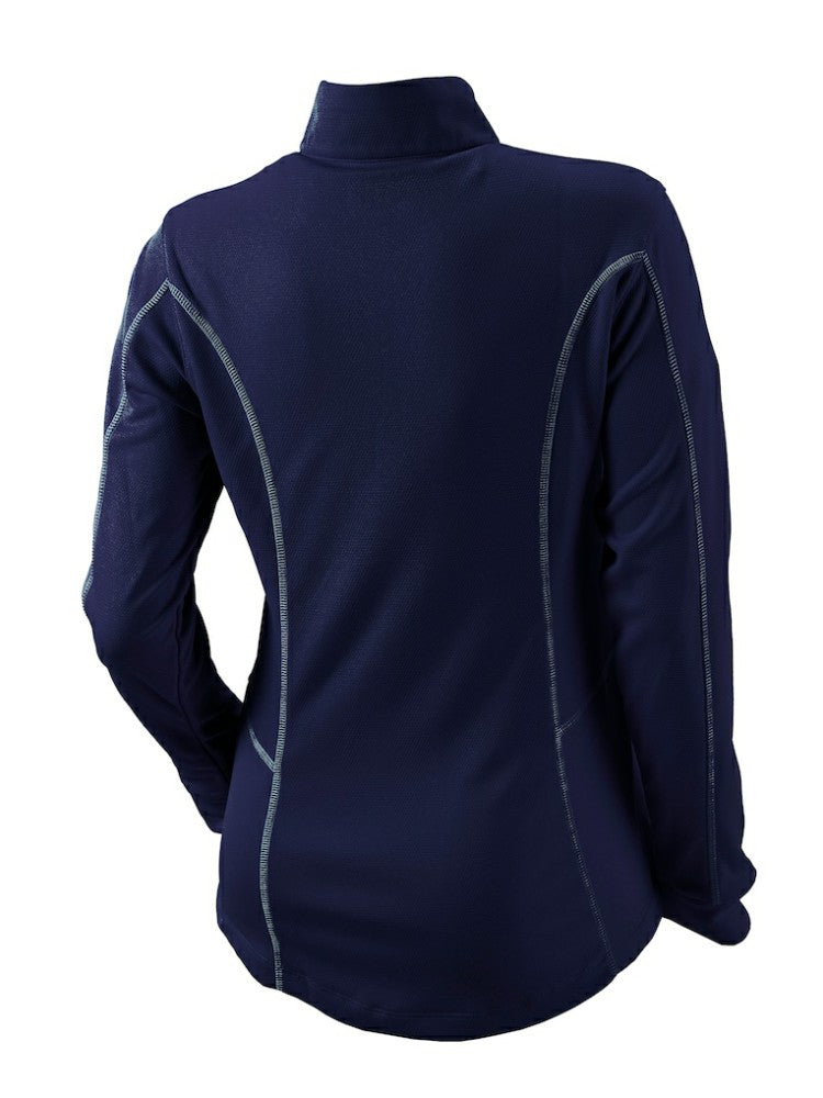 Washington Nationals Columbia Shotgun Quarter-Zip Top - Navy Tops