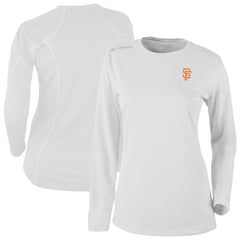 San Francisco Giants Columbia Shotgun Long Sleeve T-Shirt - White T-shirts