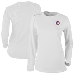 Washington Nationals Columbia Shotgun Long Sleeve T-Shirt - White T-shirts