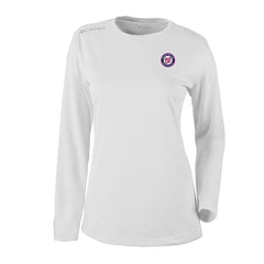 Washington Nationals Columbia Shotgun Long Sleeve T-Shirt - White T-shirts