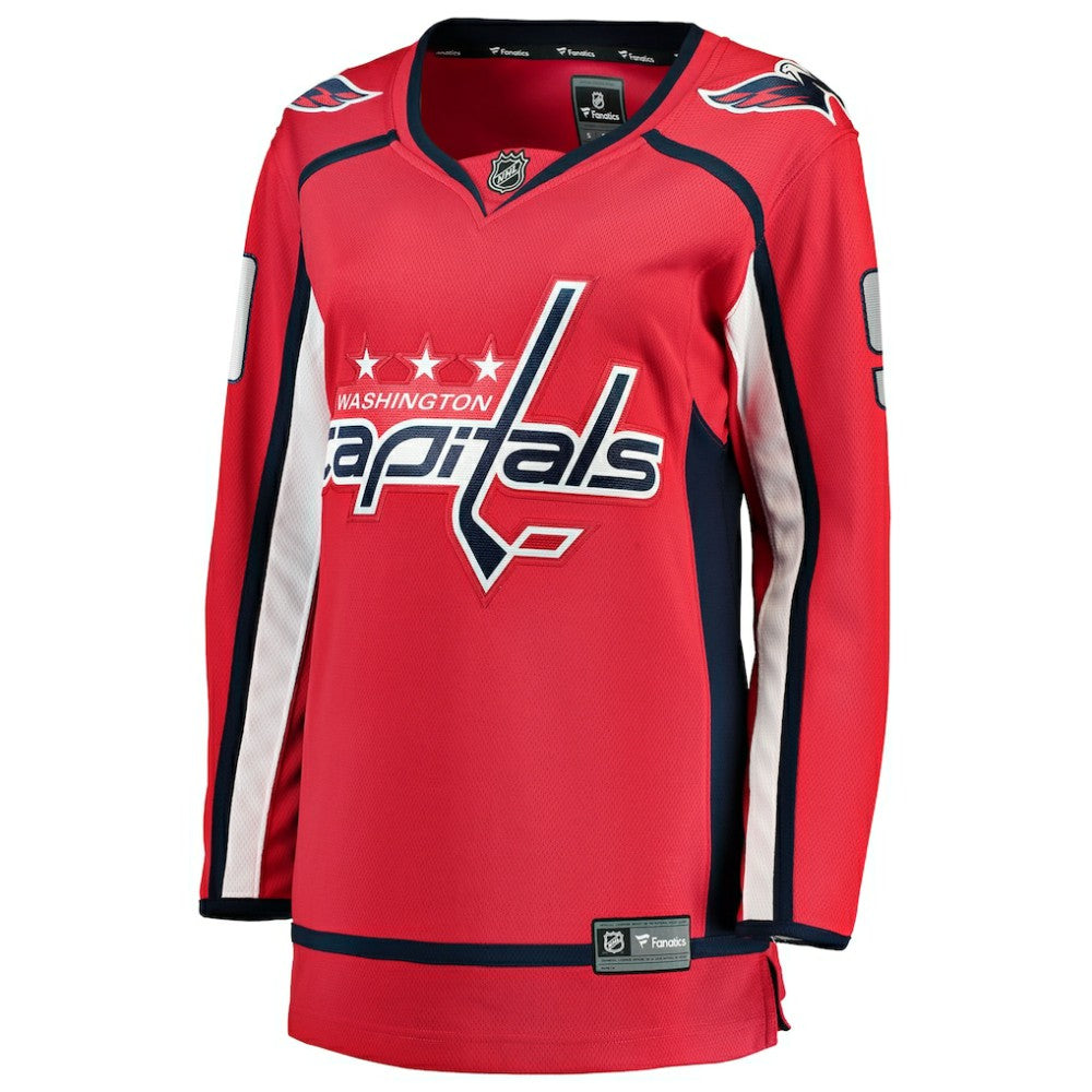 NHL Ryan Leonard Washington Capitals Fanatics Women's Home Breakaway Player Jersey - Red