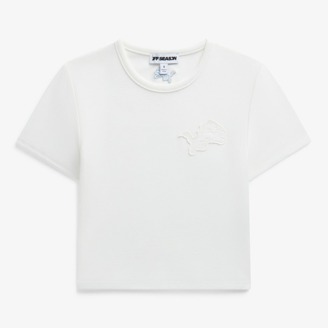 Detroit Lions Off Season Women's Baby T-Shirt White