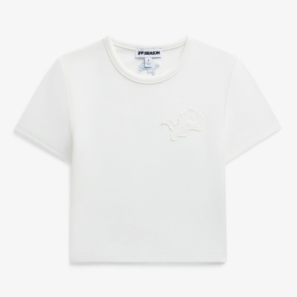 Detroit Lions Off Season Women's Baby T-Shirt White