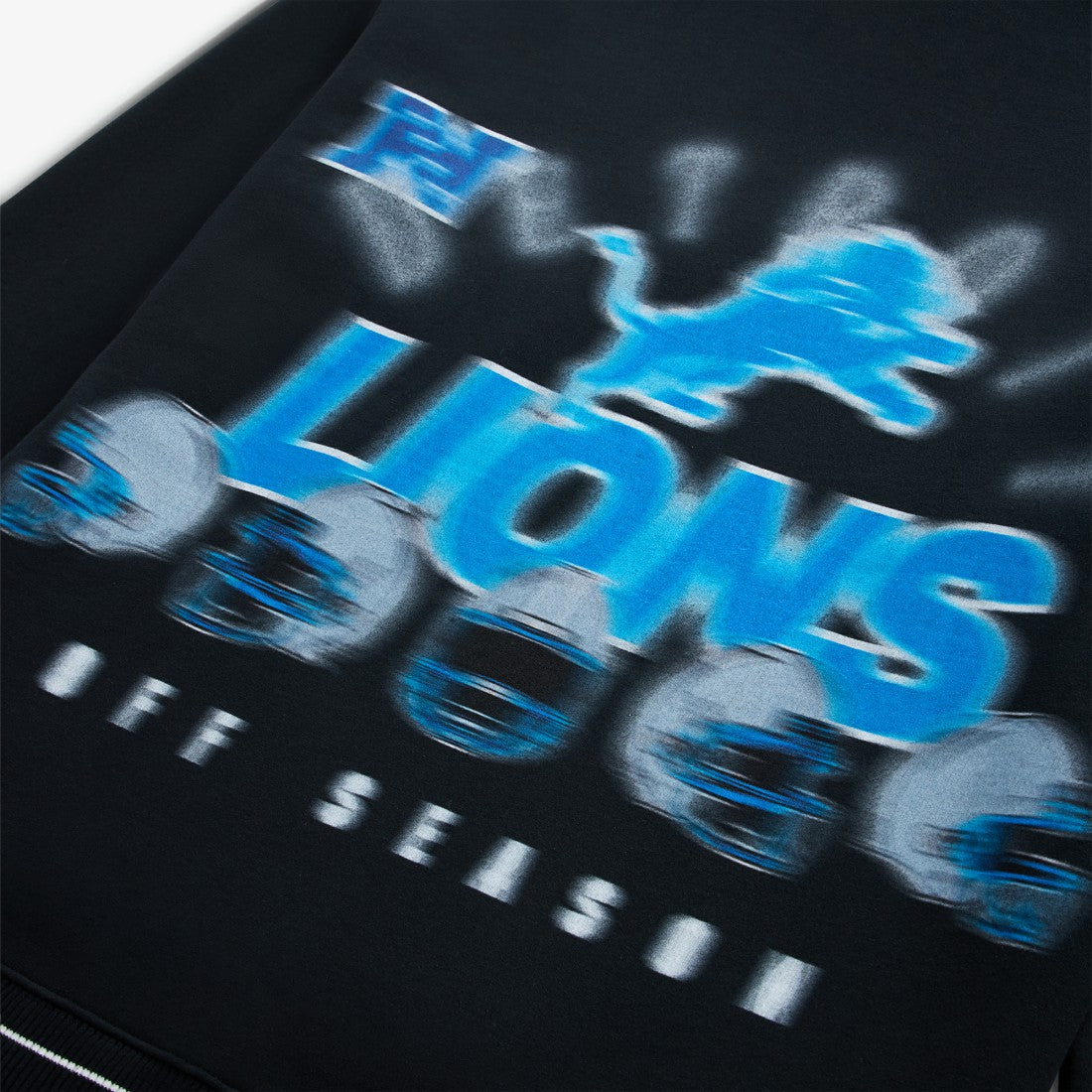 Detroit Lions Off Season Unisex Hoodie Black