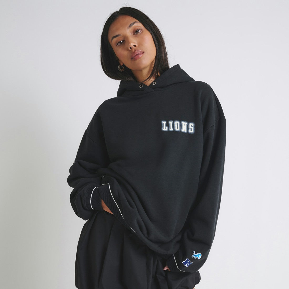 Detroit Lions Off Season Unisex Hoodie Black