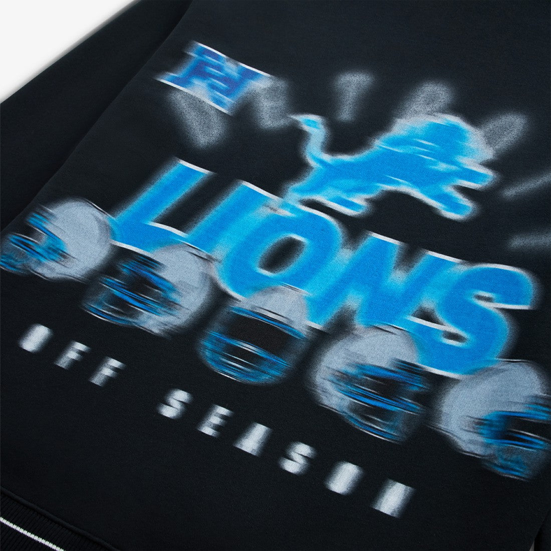 Detroit Lions Off Season Unisex Hoodie Black