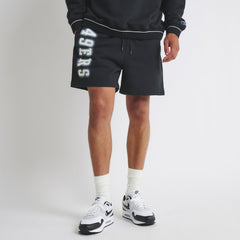 San Francisco 49ers Off Season Unisex Fleece Shorts Black