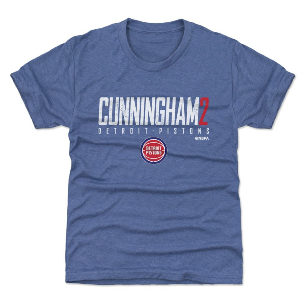 Cade Cunningham Detroit Pistons 500 Level Youth Elite T-Shirt Blue