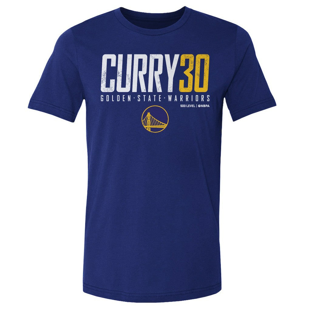 Stephen Curry Golden State Warriors 500 Level Elite T-Shirt Royal