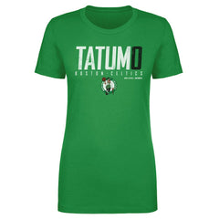 Jayson Tatum Boston Celtics 500 Level Women's Elite T-Shirt Kelly Green