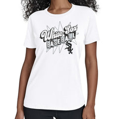 Chicago White Sox Starter Women's Drive-In T-Shirt - White T-shirts