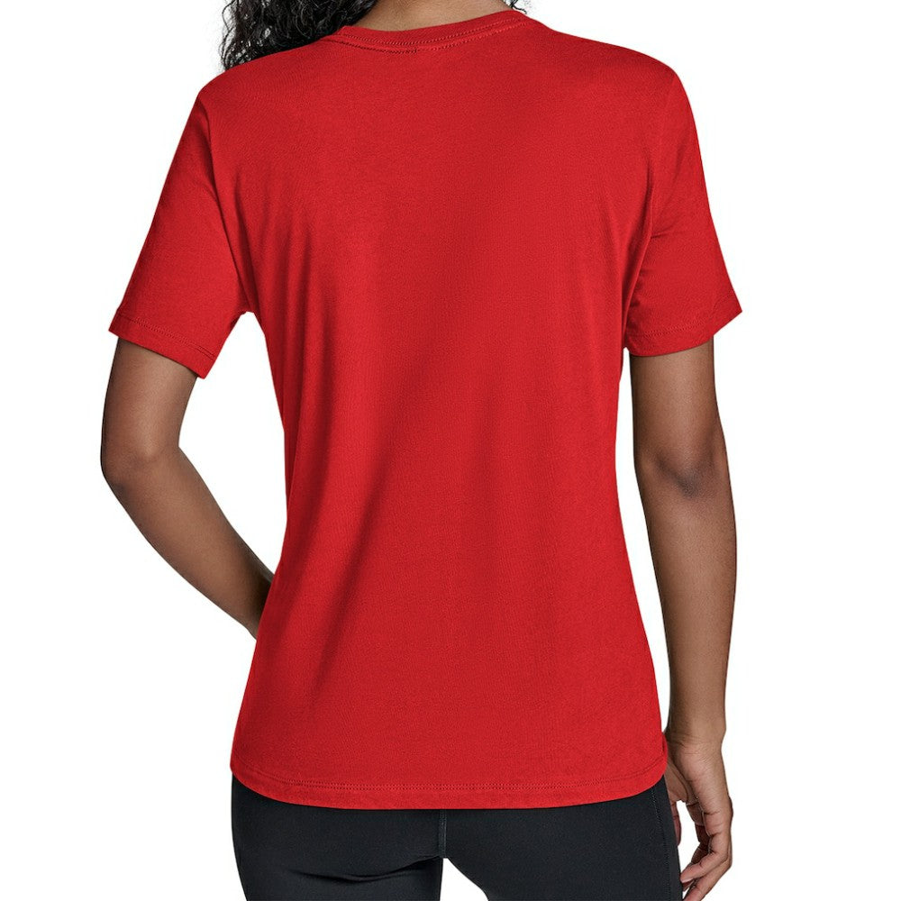 Washington Nationals Starter Women's Poster Print T-Shirt - Red T-shirts