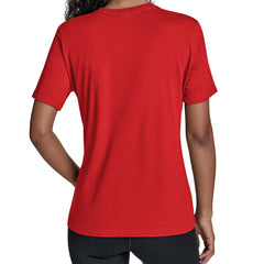 Boston Red Sox Starter Women's Poster Print T-Shirt - Red T-shirts