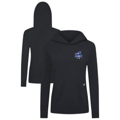 Chicago White Sox Levelwear Women's Cooperstown Collection Relay Core Logo Pullover Hoodie - Black Hoodies