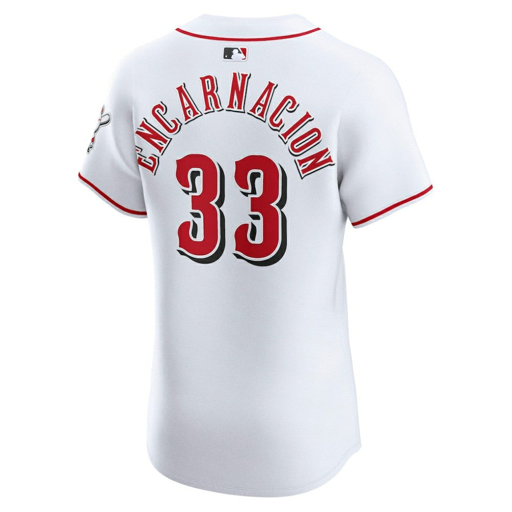 Christian Encarnacion-Strand Cincinnati Reds Nike Home Elite Jersey - White Jerseys