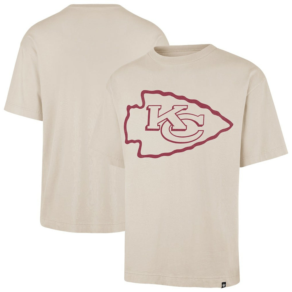 Kansas City Chiefs '47 Bouldering Imprint Ravine Foundation T-Shirt Tan