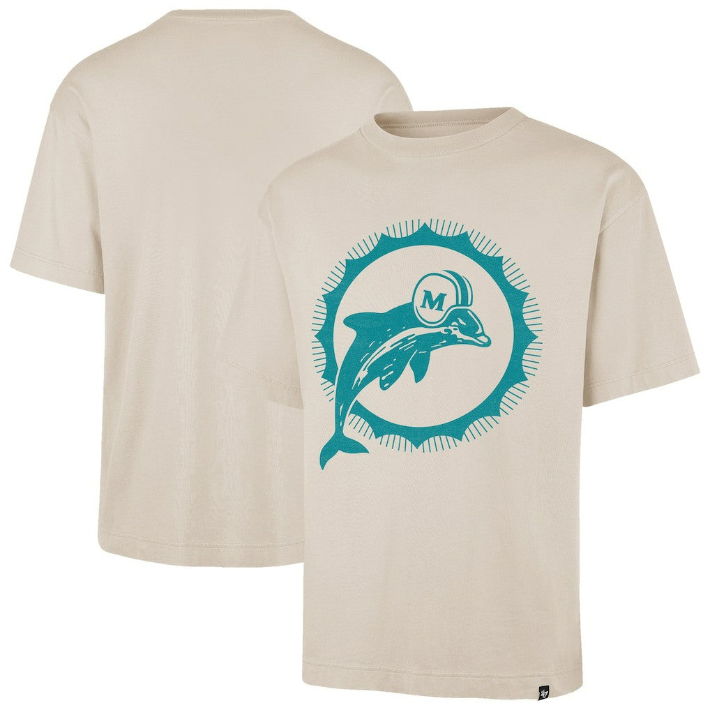Miami Dolphins '47 Bouldering Imprint Ravine Foundation Throwback T-Shirt Tan