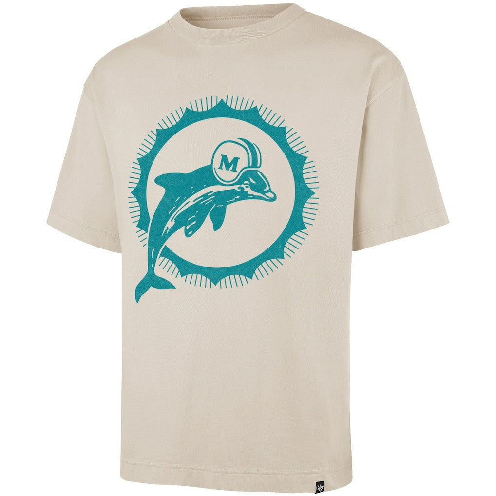 Miami Dolphins '47 Bouldering Imprint Ravine Foundation Throwback T-Shirt Tan