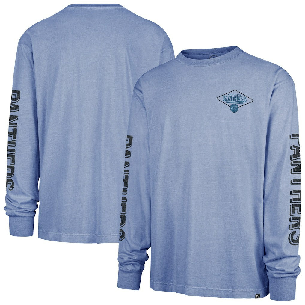 Carolina Panthers '47 Cairn Ravine Foundation Long Sleeve T-Shirt Blue