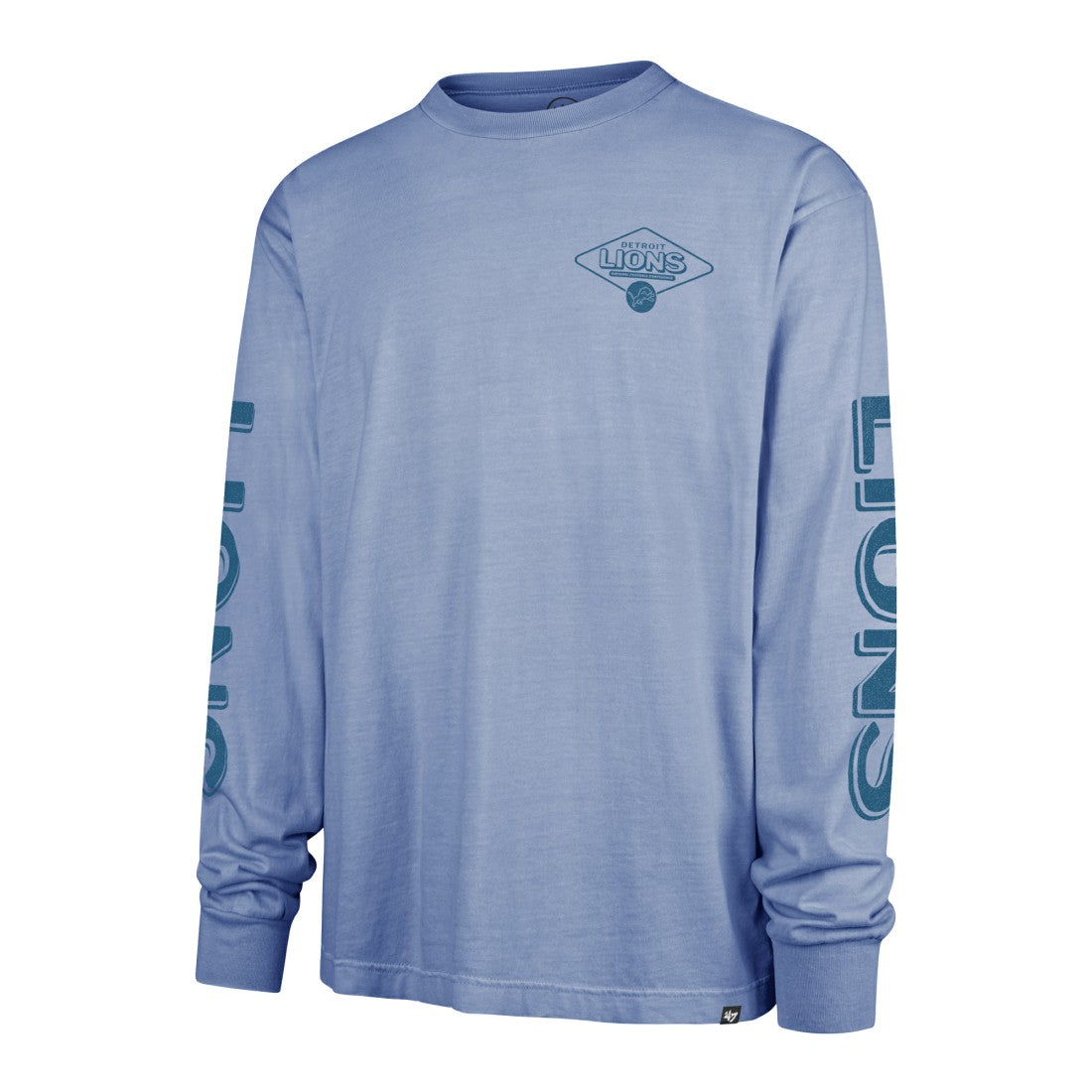 Detroit Lions '47 Cairn Ravine Foundation Long Sleeve T-Shirt Blue