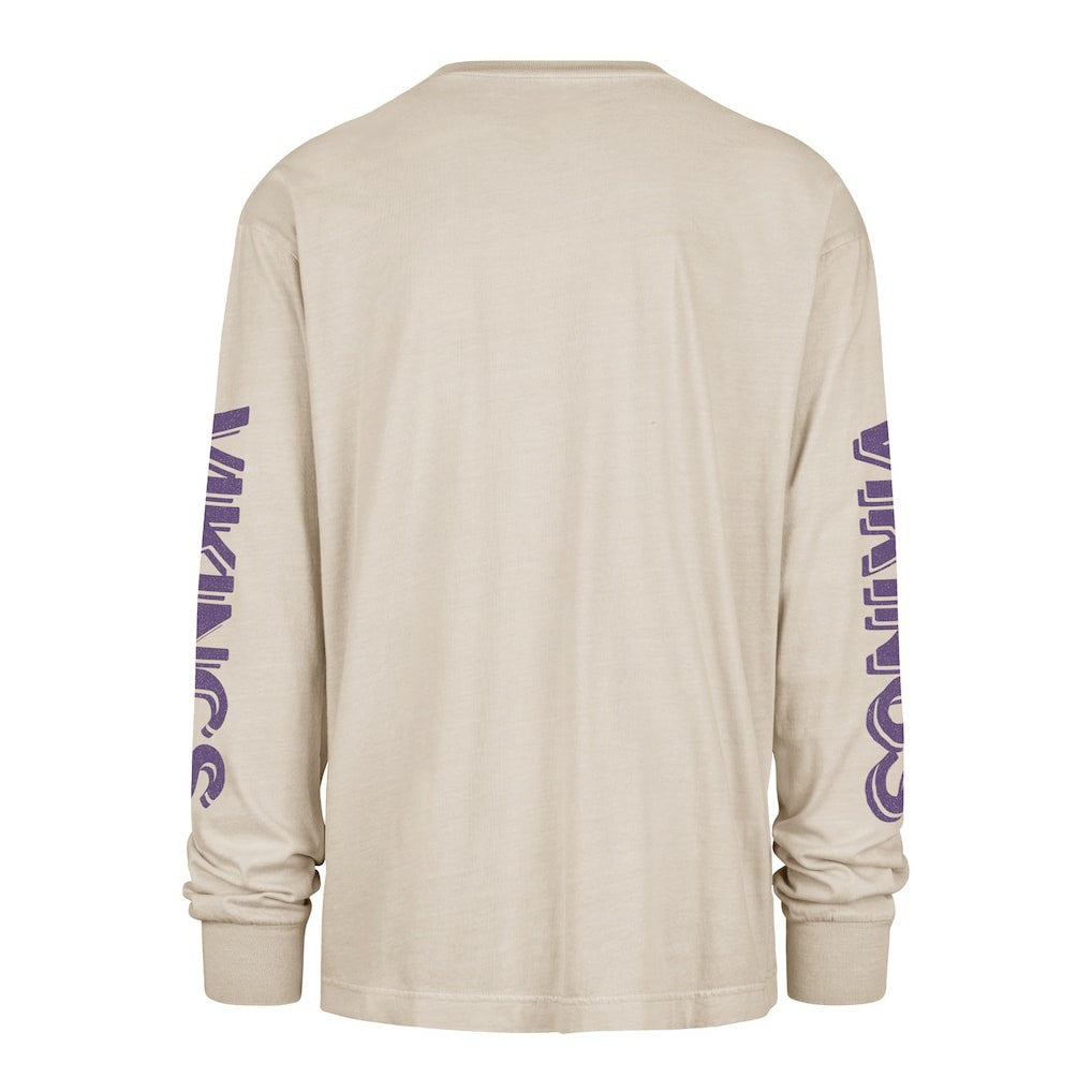 Minnesota Vikings '47 Cairn Ravine Foundation Long Sleeve T-Shirt Tan