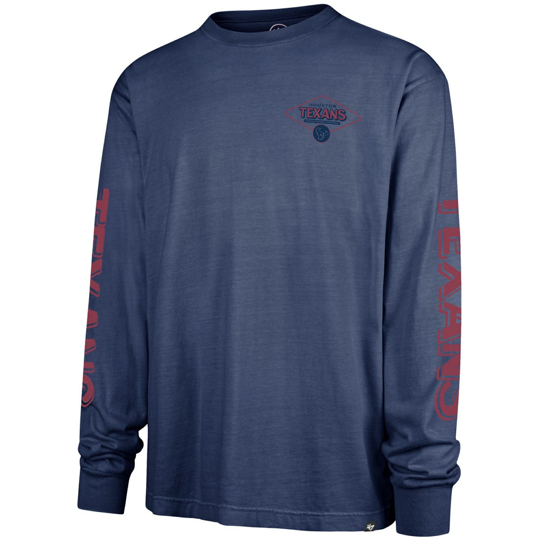 Houston Texans '47 Cairn Ravine Foundation Long Sleeve T-Shirt Navy