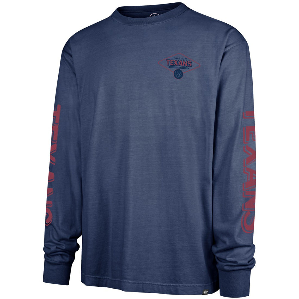 Houston Texans '47 Cairn Ravine Foundation Long Sleeve T-Shirt Navy
