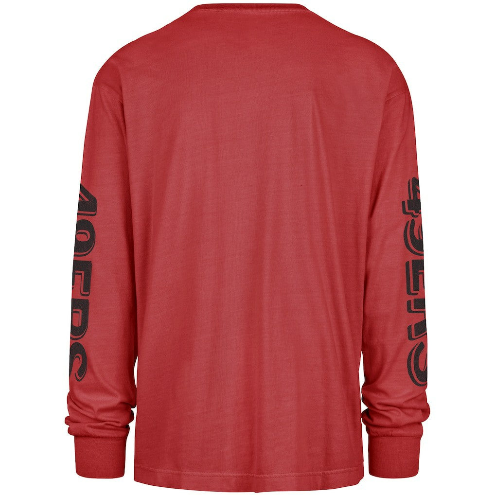 San Francisco 49ers '47 Cairn Ravine Foundation Long Sleeve T-Shirt Scarlet