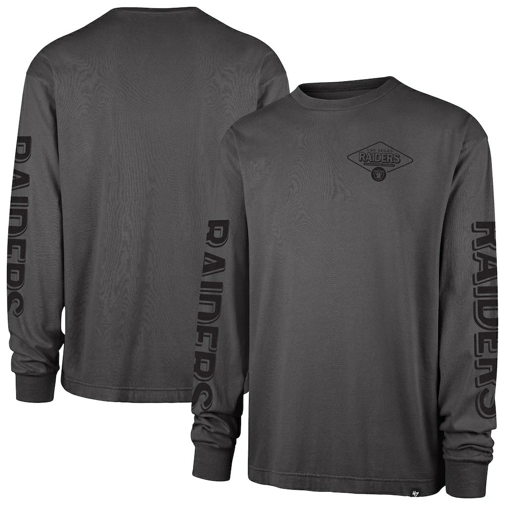 Las Vegas Raiders '47 Cairn Ravine Foundation Long Sleeve T-Shirt Black