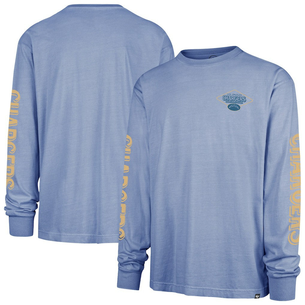 Los Angeles Chargers '47 Cairn Ravine Foundation Long Sleeve T-Shirt Powder Blue