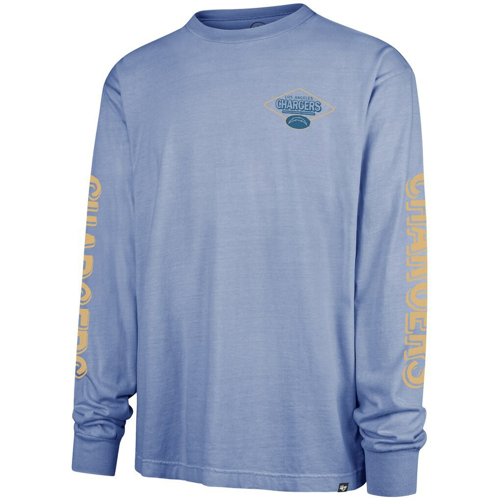 Los Angeles Chargers '47 Cairn Ravine Foundation Long Sleeve T-Shirt Powder Blue