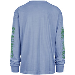 Seattle Seahawks '47 Cairn Ravine Foundation Throwback Long Sleeve T-Shirt Blue
