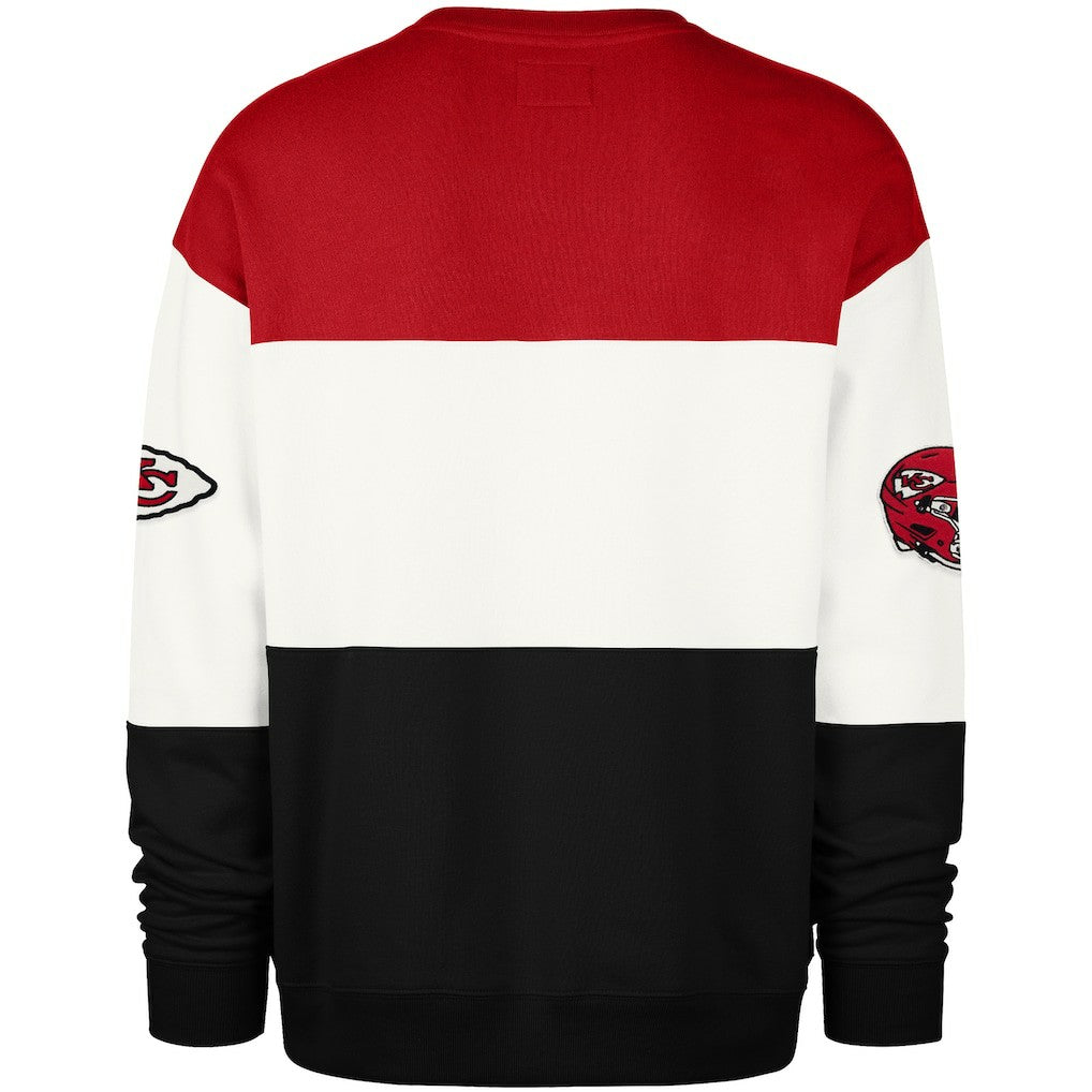 Kansas City Chiefs '47 Breeze Maximalist Sweatshirt Red/Black
