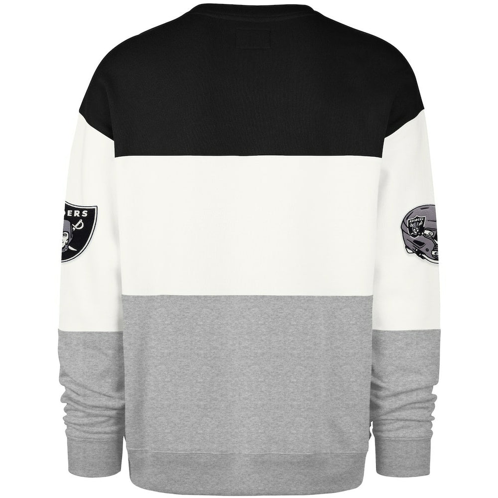 Las Vegas Raiders '47 Breeze Maximalist Sweatshirt Black/Gray