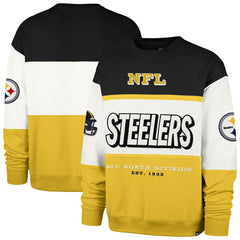 Pittsburgh Steelers '47 Breeze Maximalist Sweatshirt Black/Gold