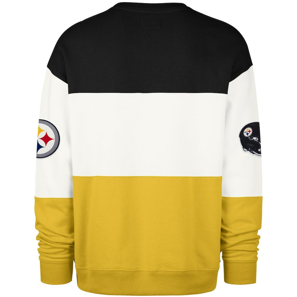 Pittsburgh Steelers '47 Breeze Maximalist Sweatshirt Black/Gold