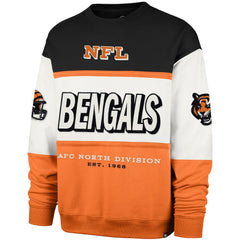 Cincinnati Bengals '47 Breeze Maximalist Sweatshirt Black/Orange
