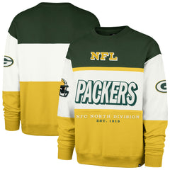 Green Bay Packers '47 Breeze Maximalist Sweatshirt Green/Gold