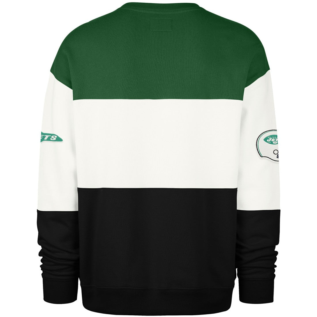 New York Jets '47 Throwback Breeze Maximalist Sweatshirt Kelly Green/Black