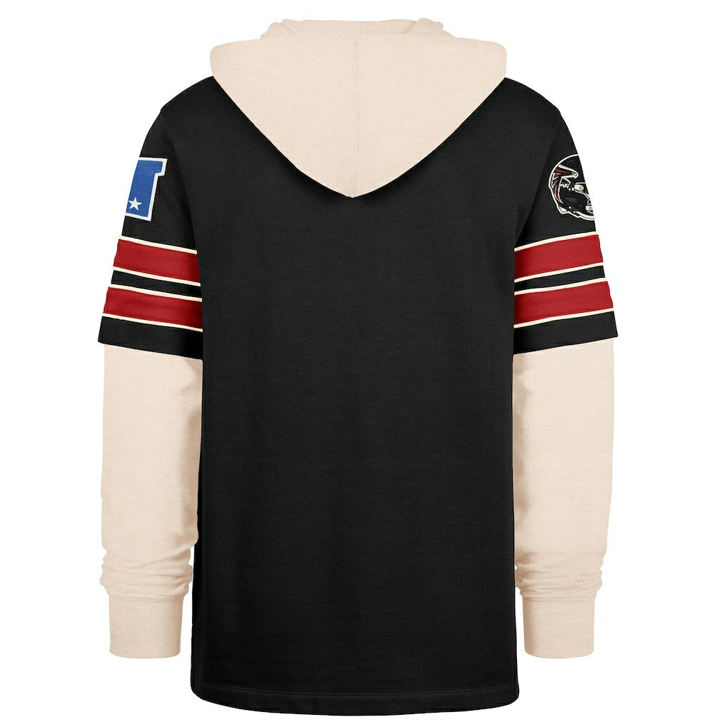 Atlanta Falcons '47 Split Zone Cornerback Duo Hoodie Black