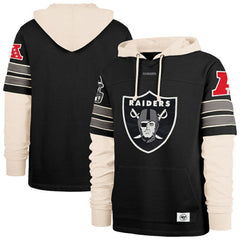 Las Vegas Raiders '47 Split Zone Cornerback Duo Hoodie Black