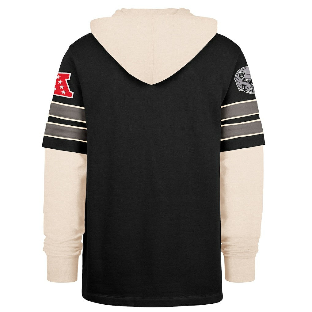 Las Vegas Raiders '47 Split Zone Cornerback Duo Hoodie Black