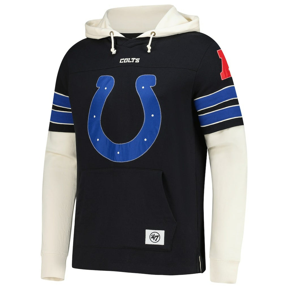Indianapolis Colts '47 Split Zone Cornerback Duo Hoodie Black